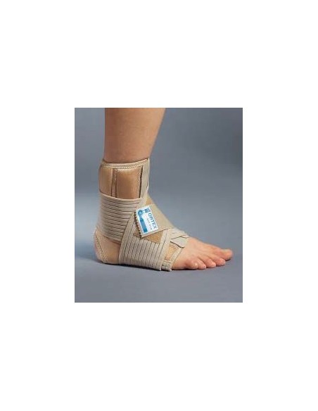 XE06B CAVIGLIERA IMBOTTITA CON STECCHE E BENDAGGIO A OTTO