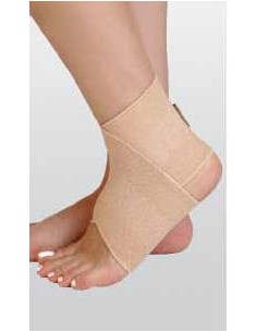 A406 FASCIA MALLEOLARE ELASTICA A “8” CON CHIUSURA IN VELCRO