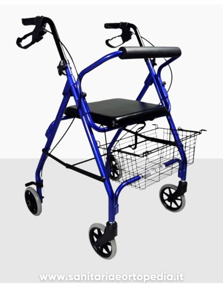 DEAMBULATORE ROLLATOR a 4 RUOTE | MEDILAND | Sanitaria e Ortopedia