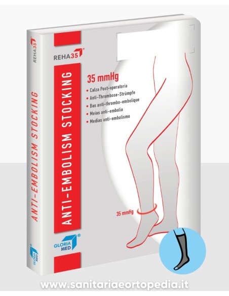 GAMBALETTO ANTITROMBOSI POST-OPERATORIO 35 mmHg | GLORIAMED