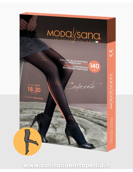 MODASANA COLLANT 140 MICROFIBRA COPRENTE | Sanitaria e Ortopedia