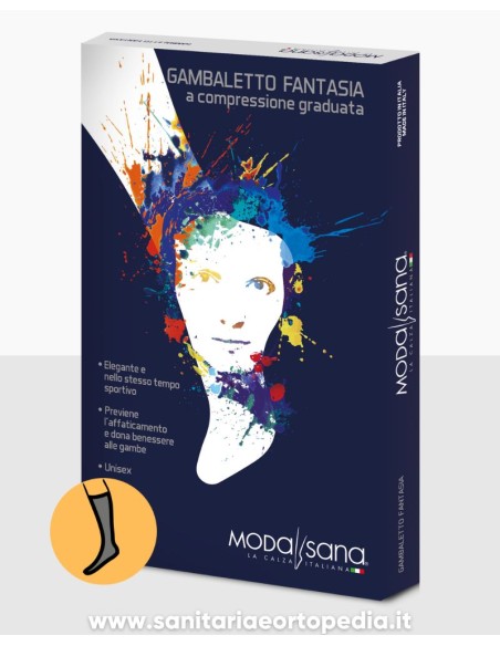 MODASANA 18-20 GAMBALETTO LYCRA FANTASIA | Sanitaria e Ortopedia