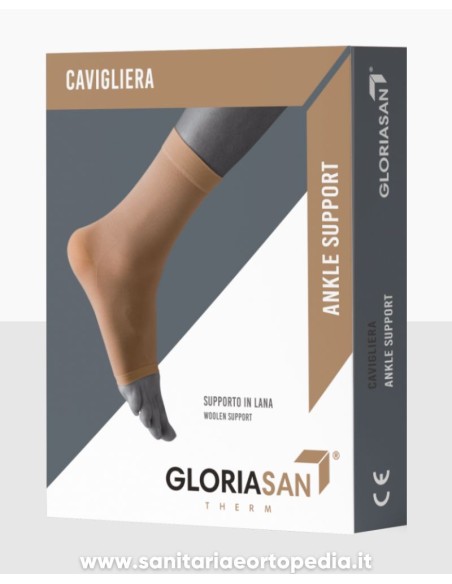 CAVIGLIERA in LANA | GLORIASAN THERM | Sanitaria e Ortopedia