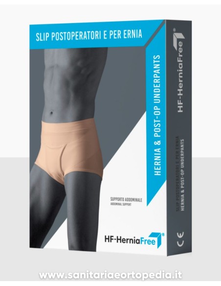 HERNIA FREE | SLIP PER ERNIA INGUINALE ALTO CON PELOTE