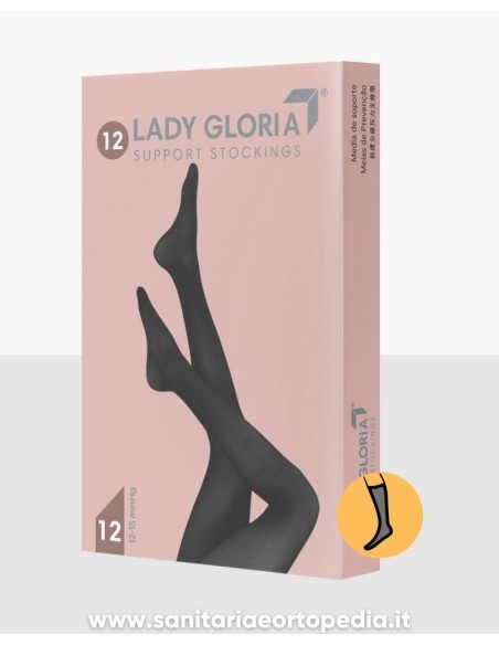 LADY GLORIA 12 GAMBALETTO | GLORIAMED | CALZE ELASTICHE PREVENTIVE