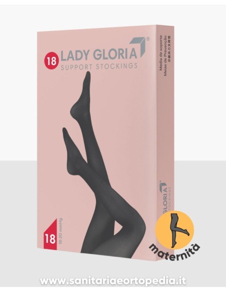 LADYGLORIA 18 COLLANT GESTANTE | GLORIAMED | CALZE ELASTICHE PREVENTIVE