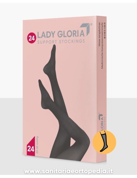 LADY GLORIA 24 GAMBALETTI | GLORIAMED | CALZE ELASTICHE PREVENTIVE