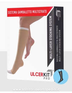 GAMBALETTO ULCERKIT PRO 40 COTTON 40-45 mmHg | GLORIAMED