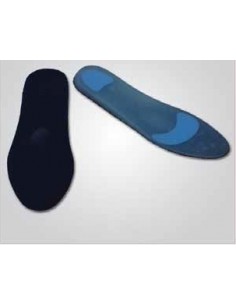 A804 PLANTARI IN GEL DI SILICONE CON DOPPIO SCARICO,FODERATI IN TESSUTO