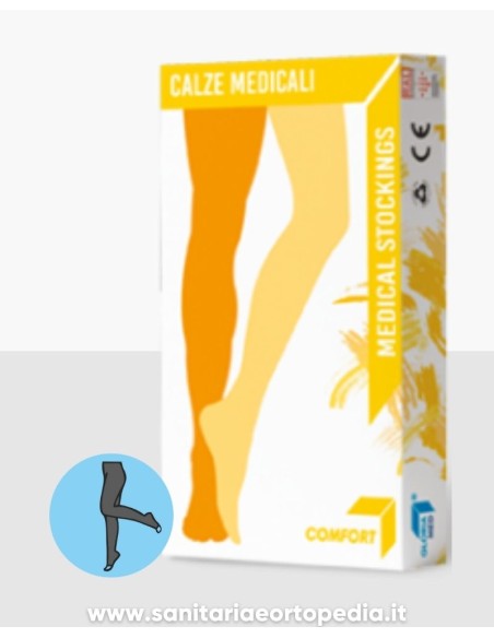 Gloriamed Comfort 242 Collant KL.2 Punta aperta