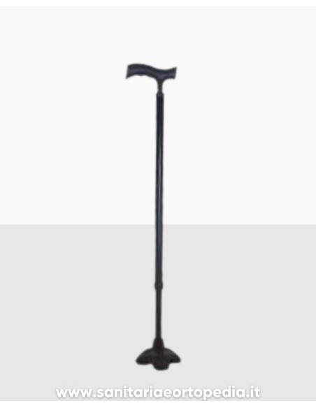 BASTONE REGOLABILE a 4 PUNTALI | TERMIGEA | Sanitaria e Ortopedia