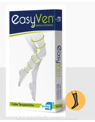 GAMBALETTO EASYVEN 1 AD 15-20 mmHg PUNTA CHIUSA | GLORIAMED | Sanitaria e Ortopedia