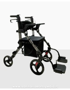 Rollator MONACO Deambulatore Pieghevole con Seduta | Offerta Esclusiva!
