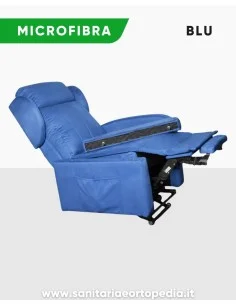 Poltrona alzapersona GINEVRA a 2 Motori – Braccioli removibili, elevabile, in promozione luglio 2