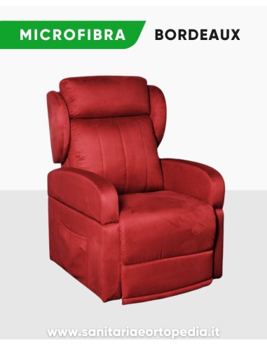 Poltrona alzapersona GINEVRA a 2 Motori – Braccioli removibili, elevabile, in promozione luglio