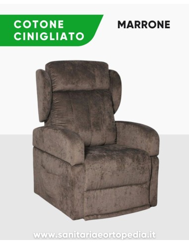 Poltrona alzapersona GINEVRA a 2 Motori – Braccioli removibili, elevabile, in promozione luglio