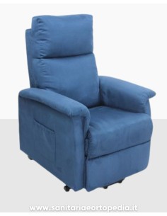 Poltrona Alzapersona MONIA a 2 Motori – Reclinazione Indipendente, Posizione Letto 180°