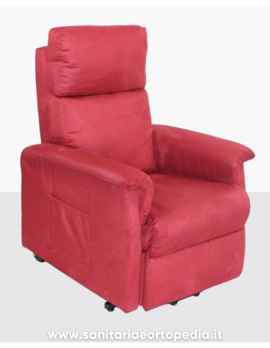 Poltrona Alzapersona MONIA a 2 Motori – Reclinazione Indipendente, Posizione Letto 180°