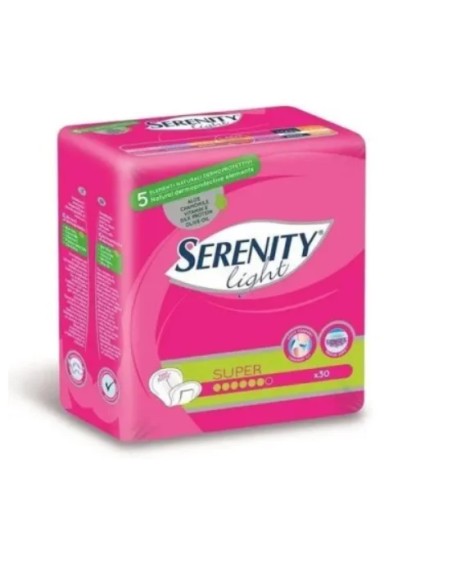 Serenity Light Lady Super – Offerta 2 Cartoni (360 pezzi) | Incontinenza Leggera Donna