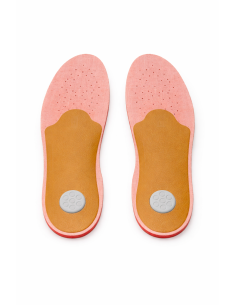 Plantare Memory Foam ORTHOS in Pelle Scamosciata | Fascite 2