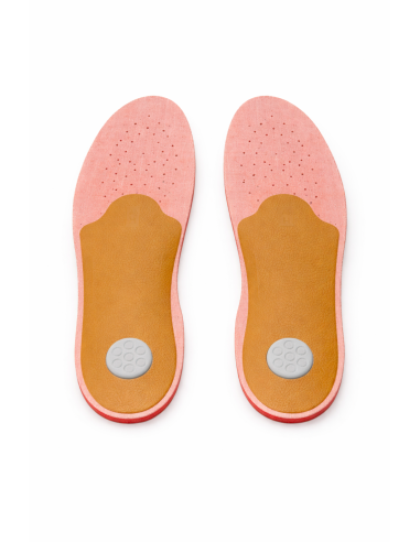 Plantare Memory Foam ORTHOS in Pelle Scamosciata | Fascite