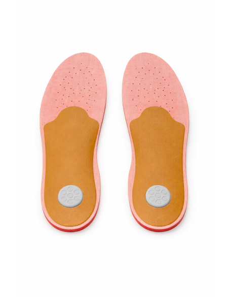 Plantare Memory Foam ORTHOS in Pelle Scamosciata | Fascite